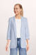 PIECES blazer lichtblauw