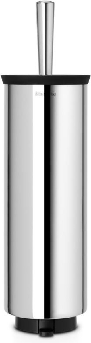 Brabantia toiletborstel + houder - Brilliant Steel