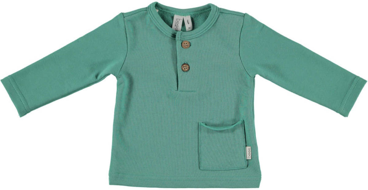 B.E.S.S baby longsleeve groen