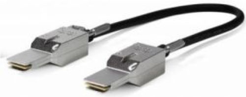 Cisco STACK-T4-3M= Glasvezel kabel Zwart, Grijs