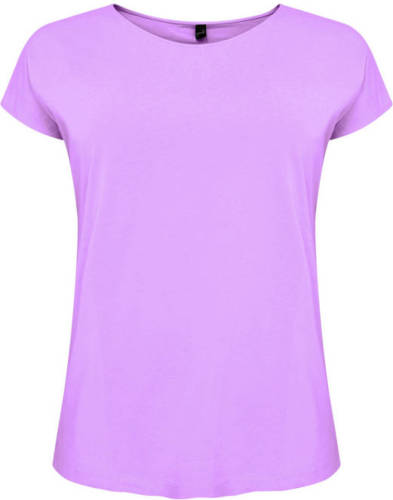 Yoek T-shirt COTTON lila