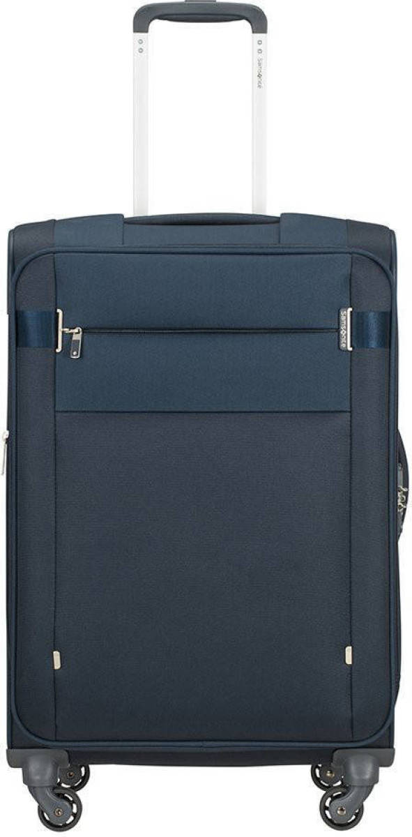 Samsonite trolley Citybeat Spinner 66 cm. Expandable donkerblauw