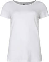 WE Fashion T-shirt met biologisch katoen wit