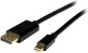 Startech .com 2 m Mini DisplayPort-naar-DisplayPort 1.2 adapterkabel M/M DisplayPort 4k