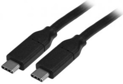 Startech .com USB2C5C4M 4m USB C USB C Zwart USB-kabel