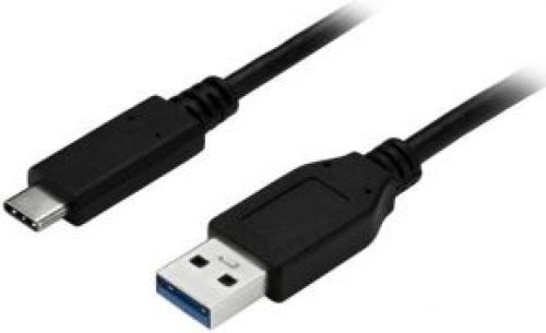 Startech .com USB315AC1M 1m USB A USB C Zwart USB-kabel