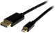 Startech .com 1 m Mini DisplayPort-naar-DisplayPort 1.2 adapterkabel M/M DisplayPort 4k