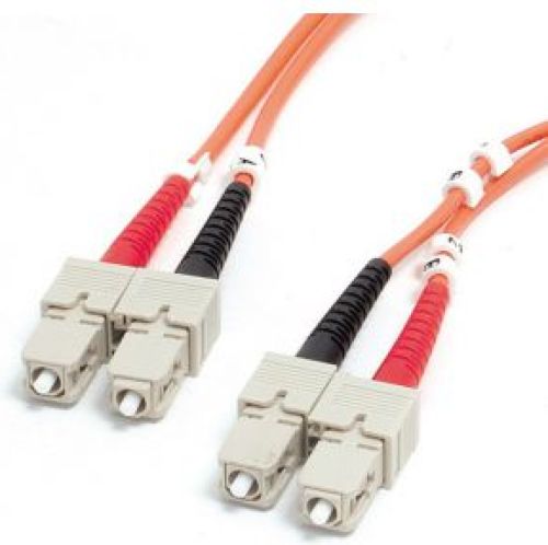 Startech .com 1m Multimode Duplex Fiber Optic Cable SC-SC