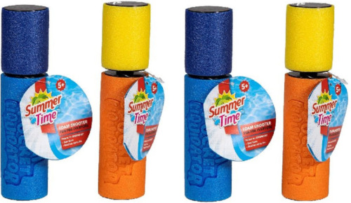 Summertime 5x Waterpistool spuit van foam 15 cm