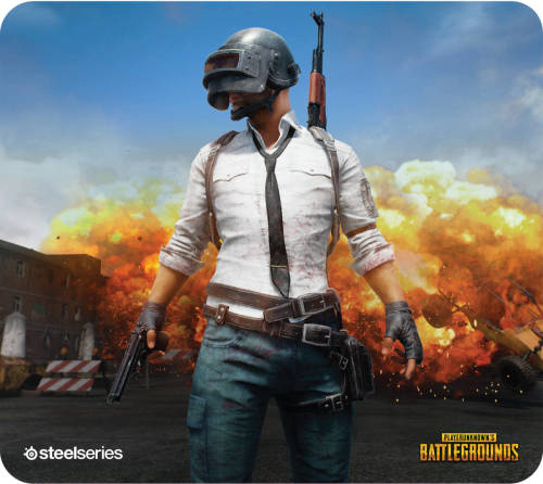 SteelSeries QCK+ PUBG-EDITION Multi kleuren Game-muismat