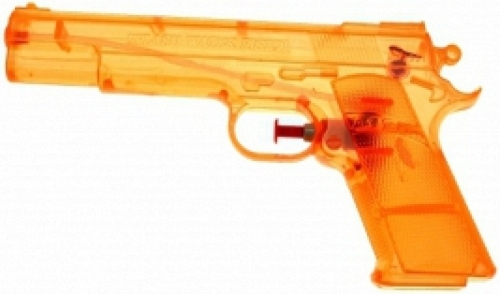 Merkloos 5x Voordelige waterpistolen oranje