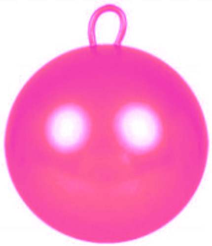 Merkloos Skippybal roze 60 cm voor kinderen - buitenspeelgoed voor kids