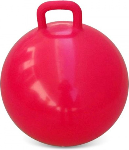 Merkloos Rode skippybal 60 cm voor jongens/meisjes