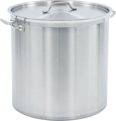 VidaXL Kookpan 98 L 50x50 Cm Roestvrij Staal