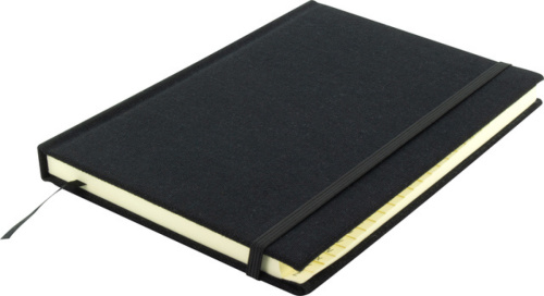 Kangaro alfabetboek A5 linnen/papier zwart 208 vellen