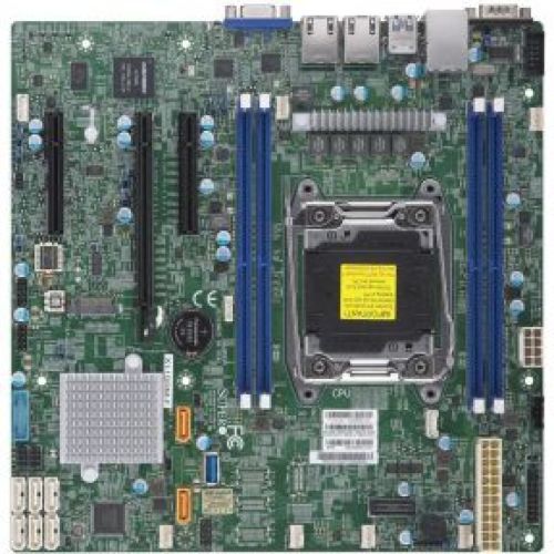 Supermicro X11SRM-F server-/werkstationmoederbord LGA 2066 (Socket R4) Intel® C422 microATX