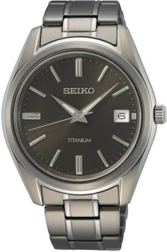 Seiko horloge SUR375P1 grijs