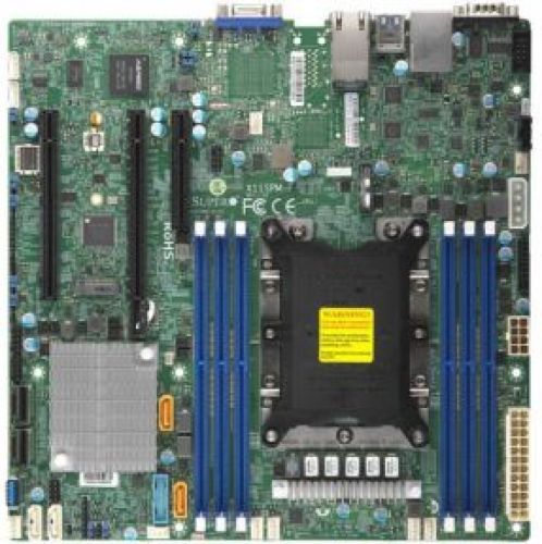 Supermicro X11SPM-F Micro ATX server-/werkstationmoederbord