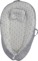 Cabino Babynestje Pijltjes Wit Grijs