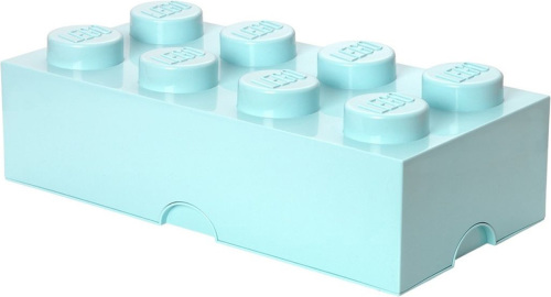 LEGO Brick 8 opbergbox - lichtblauw