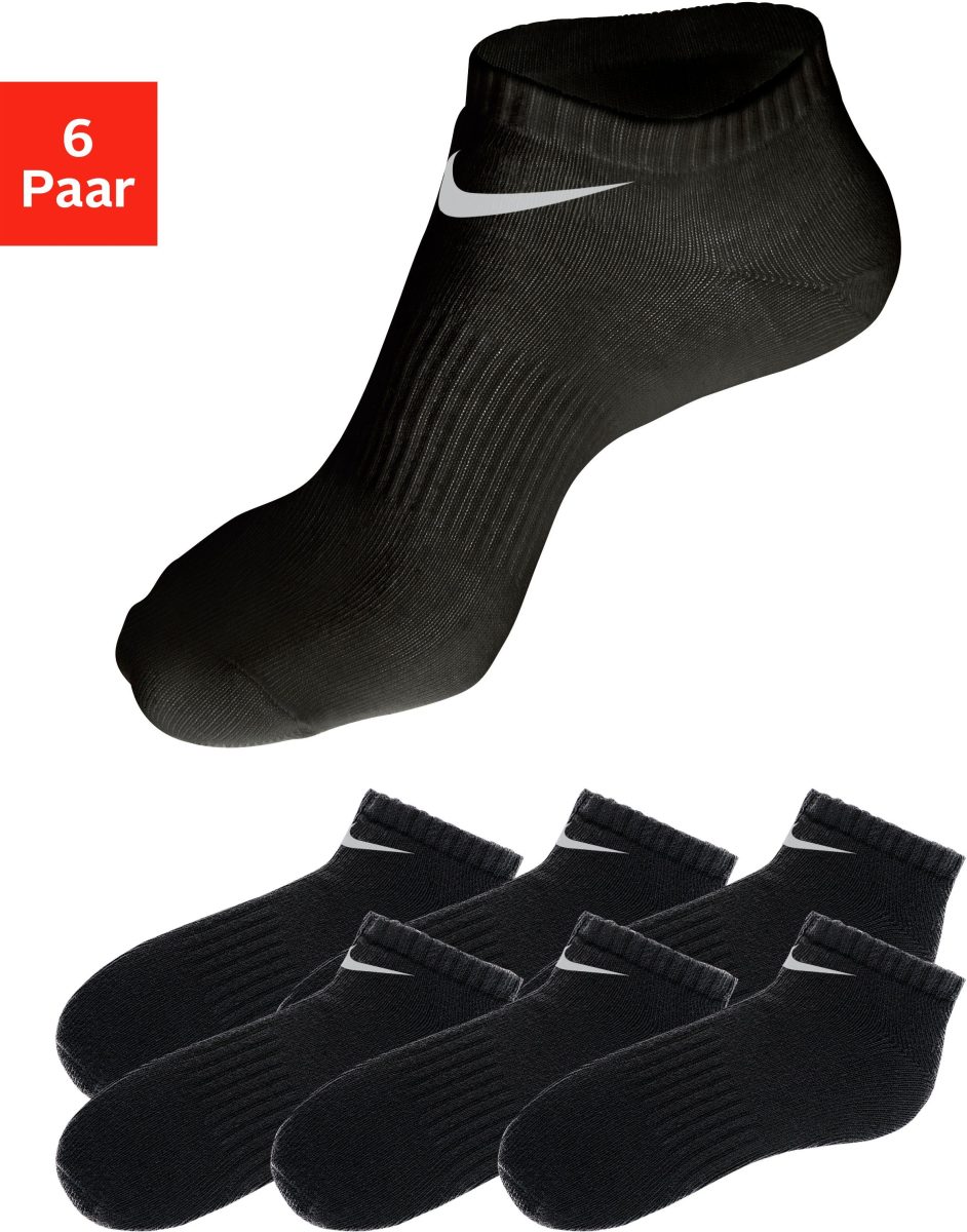Nike Sneakersokken met middenvoetelastiek (6 paar)