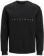 Jack & Jones ORIGINALS sweater JORCOPENHAGEN met printopdruk black