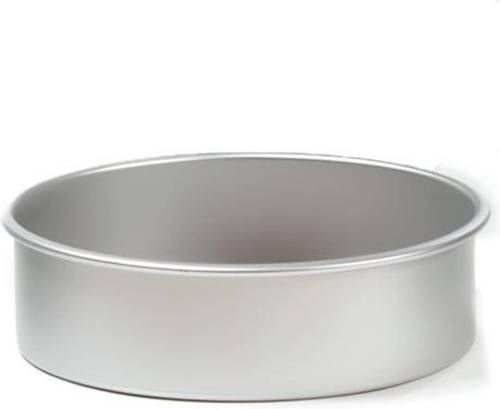 Ronde Aluminium Bakvorm 7.5cm Hoog, 25cm Ø - Decora