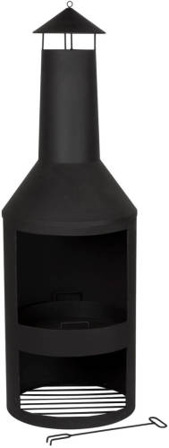 BBQ Collection Terrashaard - Met Pook - 134 X 44,5 X 44,5 Cm - Schoorsteenmodel