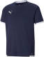 Puma Junior voetbalshirt donkerblauw/wit