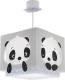 Dalber Hanglamp Panda Junior 24 X 43,5 Cm E27 Blauw/wit