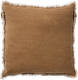 Dutch Decor Burto - Sierkussen Van Katoen Tobacco Brown 60x60 Cm