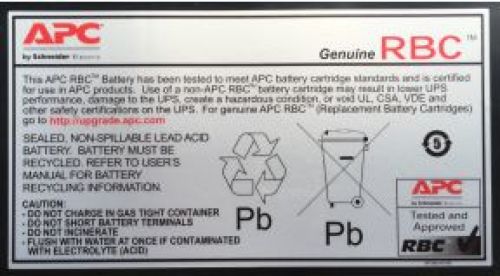 APC Replacement Battery Cartridge #132