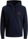 JACK & JONES PLUS SIZE hoodie JJESHARK Plus Size met logo navy blazer
