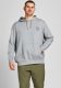 JACK & JONES PLUS SIZE hoodie JJESHARK Plus Size met logo light grey melange