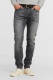 Petrol Industries slim fit jeans Seaham met riem grey