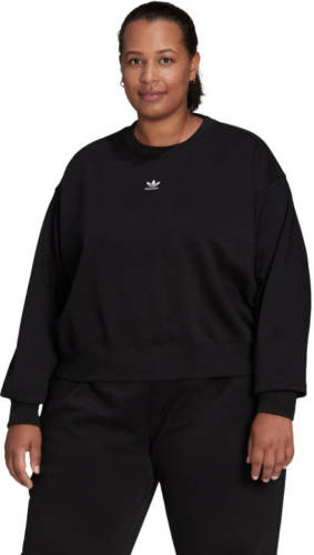 adidas Originals Plus Size sweater zwart