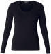 Base Level Curvy by Yesta basic longsleeve Aso donkerblauw