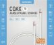 Technetix Aansluitkabel F-connector (M)-(M) 1.5m wit - [11200490]