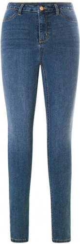 Base Level Curvy by Yesta high waist skinny jeans Faya blauw