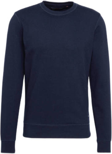 Petrol Industries gemêleerde sweater midnight navy