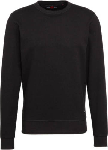 Petrol Industries gemêleerde sweater black