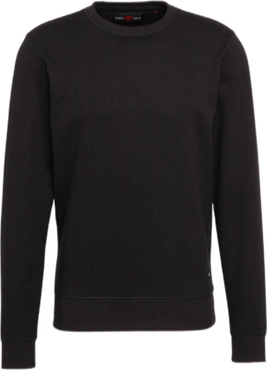 Petrol Industries gemêleerde sweater black