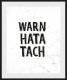 queence Wanddecoratie WARN HATA TACH (1 stuk)