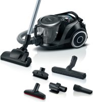 Bosch Stofzuiger BGC41XSIL, Serie 6, schwarz,