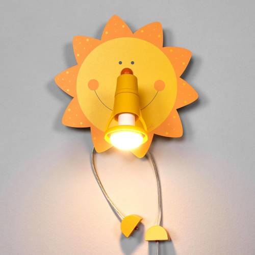 Grappige wandlamp SUNSHINE
