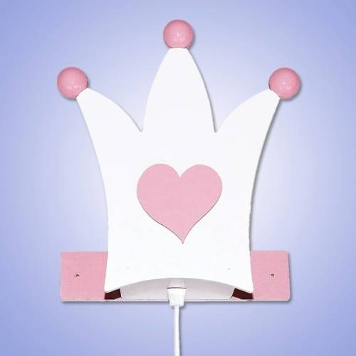Schattige wandlamp KRONE