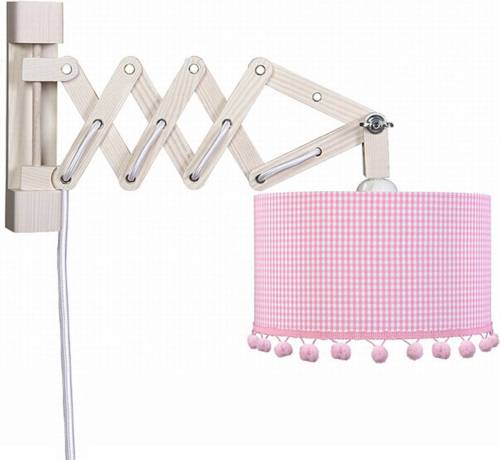 Vichy Pompons schaarlamp