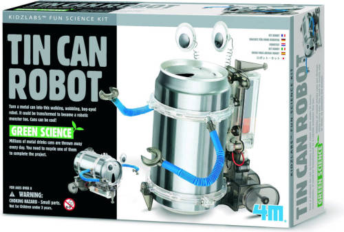 4M Fun Mechanics Kit: Tin Can Robot