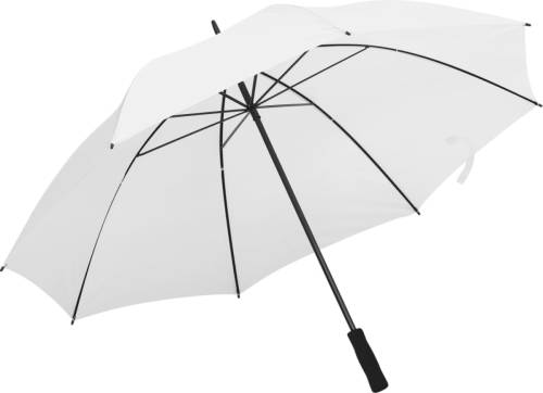 VidaXL Paraplu 130 cm wit
