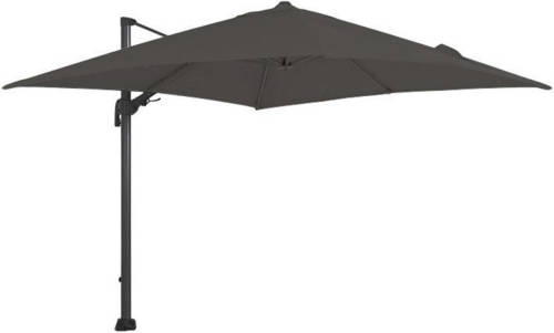 Garden Impressions Hawaii Zweefparasol Big Pole 350x350 Cm Donker Grijs
